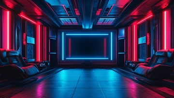 未来感家庭影院