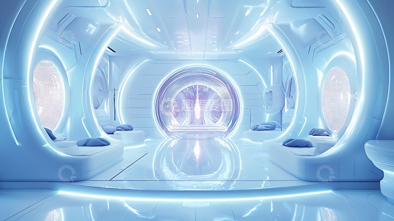 高清大图下载【趣麦麦图】未来科技感空间13