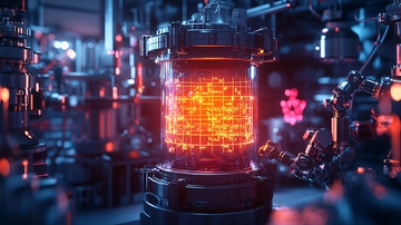 高科技发光反应堆