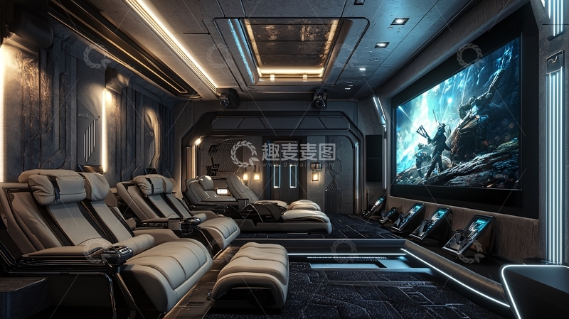 高清大图下载【趣麦麦图】高端私人影院