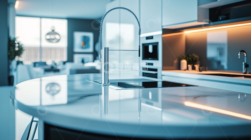 高清大图下载【趣麦麦图】现代简约风格厨房26