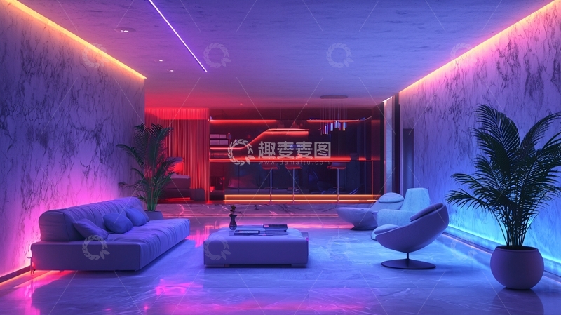 高清大图下载【趣麦麦图】氛围灯带