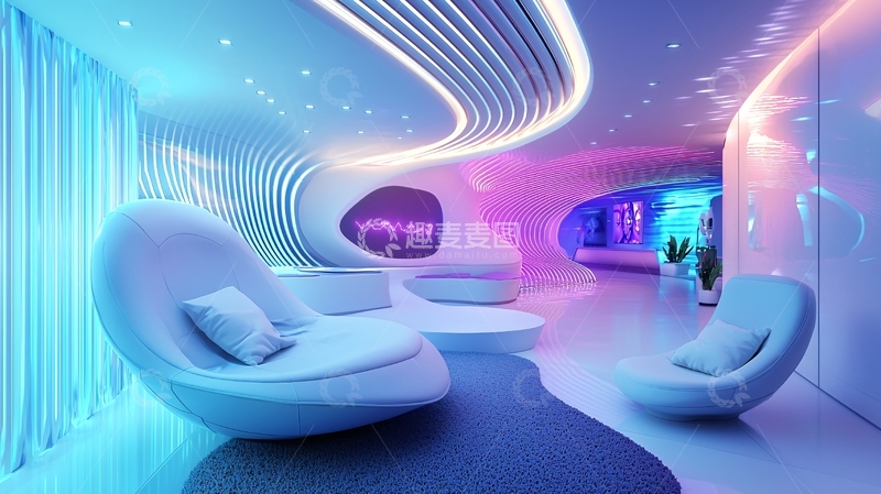 高清大图下载【趣麦麦图】未来感空间设计