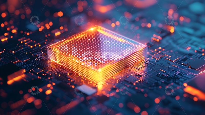 高清大图下载【趣麦麦图】芯片特写