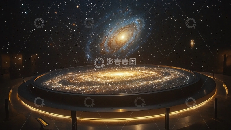 高清大图下载【趣麦麦图】宇宙星空全景图