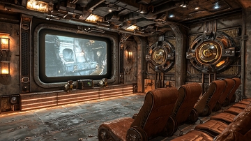 蒸汽朋克家庭影院