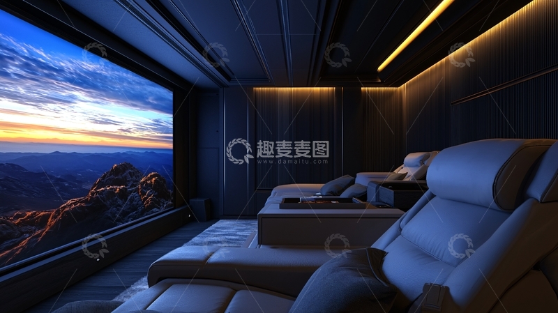 高清大图下载【趣麦麦图】高端私人影院