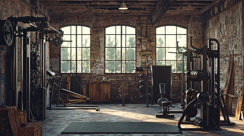 复古工业风健身房