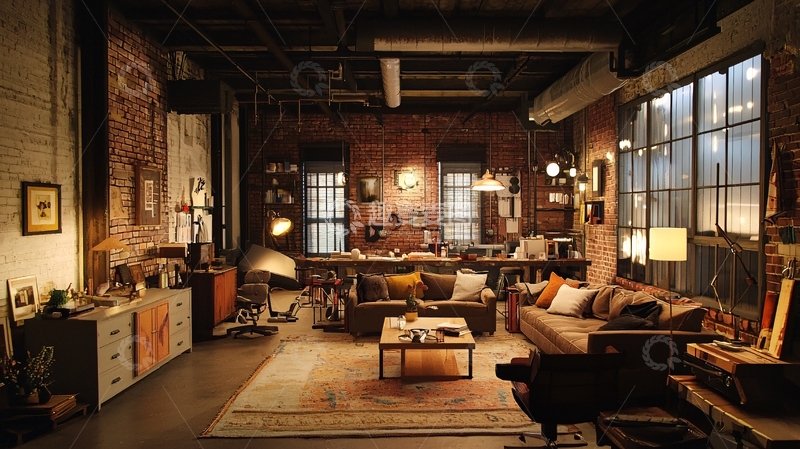 高清大图下载【趣麦麦图】loft风格