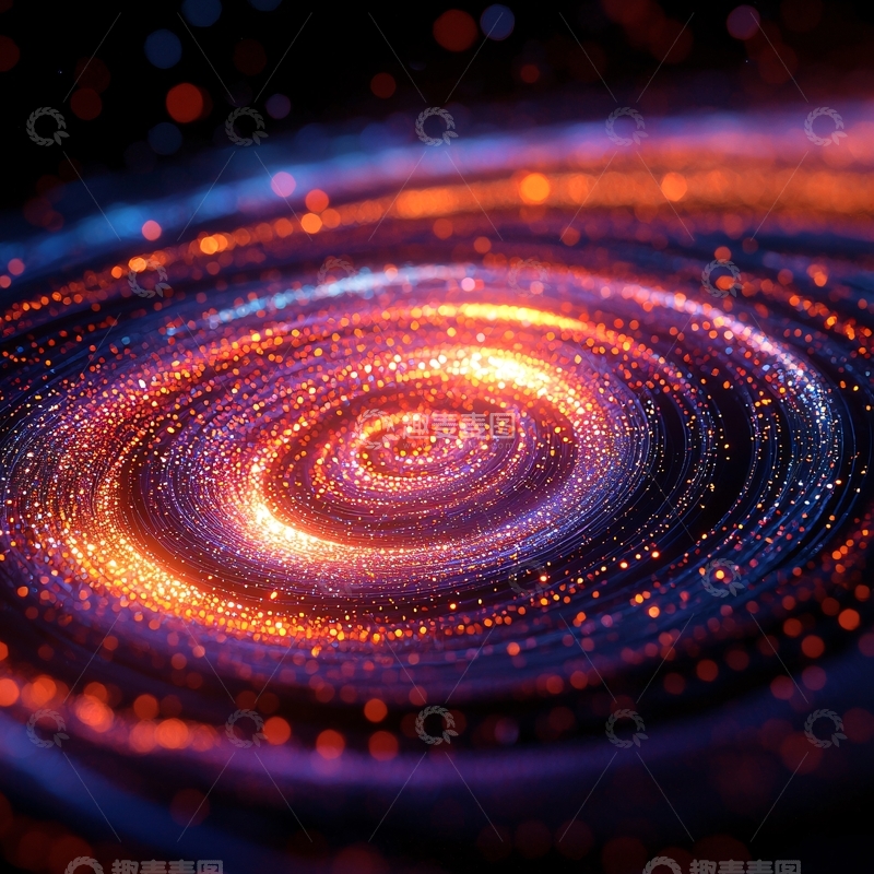 高清大图下载【趣麦麦图】旋转的星云