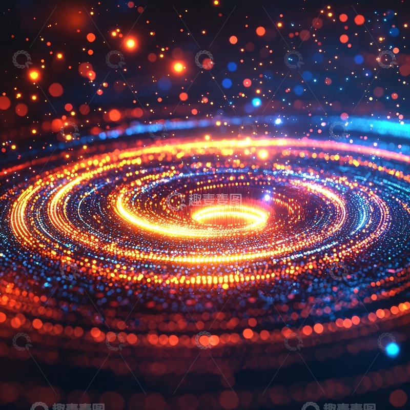 高清大图下载【趣麦麦图】旋转星云