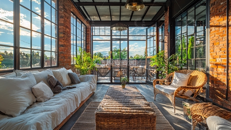 高清大图下载【趣麦麦图】阳光房