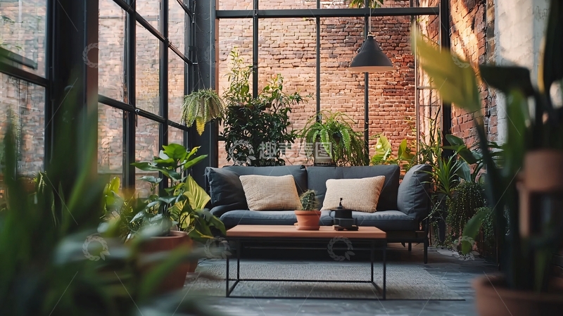 高清大图下载【趣麦麦图】阳光房室内设计