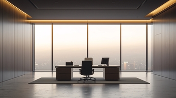 现代简约总裁办公室