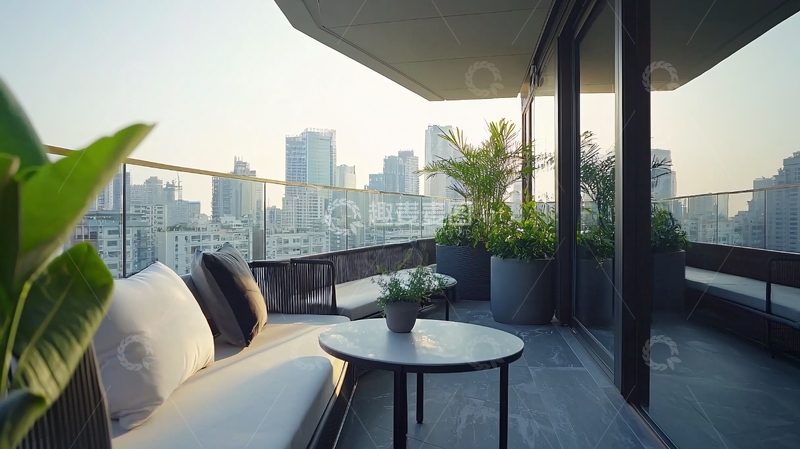 高清大图下载【趣麦麦图】阳台景观