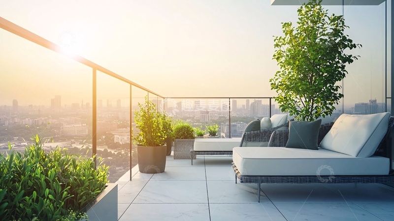 高清大图下载【趣麦麦图】阳台景观