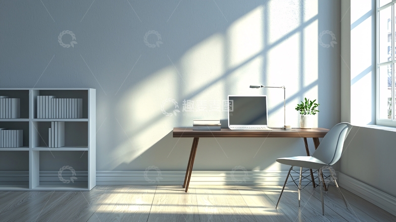 高清大图下载【趣麦麦图】简约现代办公空间