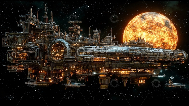 高清大图下载【趣麦麦图】星际战舰