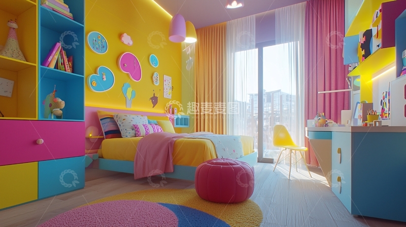 高清大图下载【趣麦麦图】儿童房装修