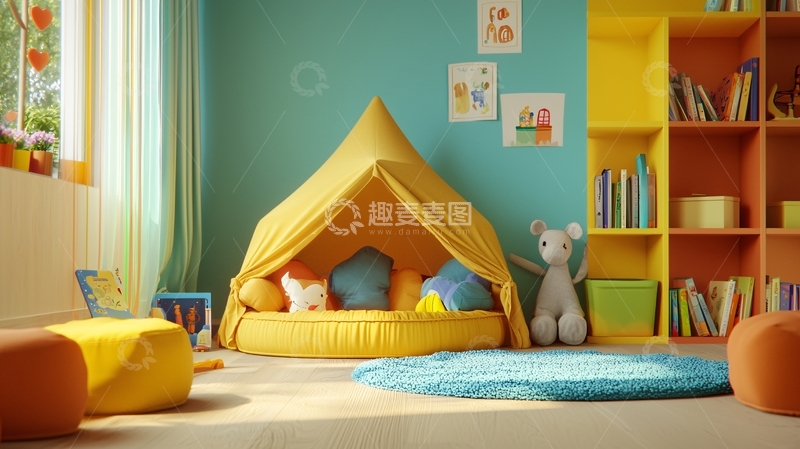 高清大图下载【趣麦麦图】儿童房