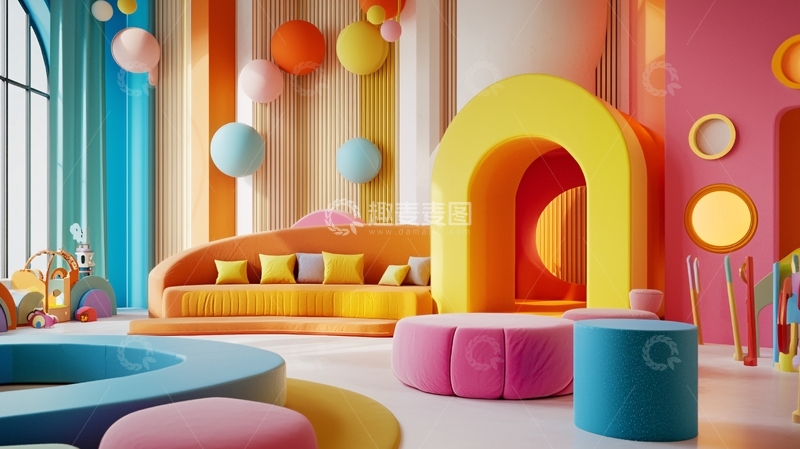 高清大图下载【趣麦麦图】儿童乐园