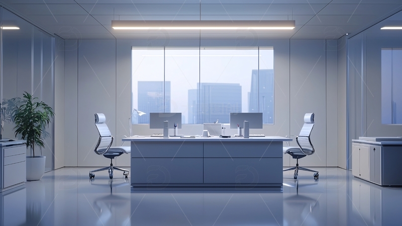 高清大图下载【趣麦麦图】现代化简约办公室