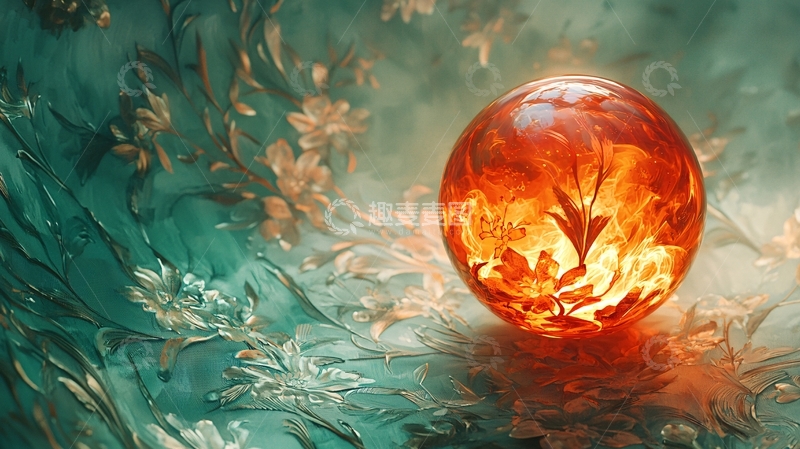 高清大图下载【趣麦麦图】梦幻水晶球