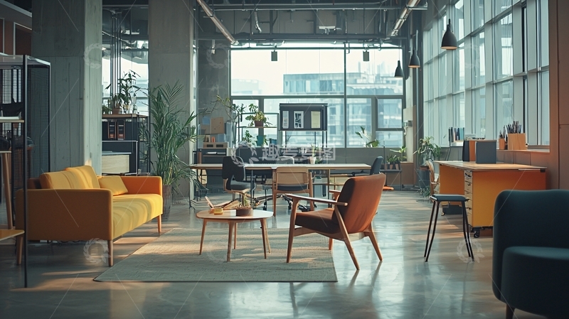 高清大图下载【趣麦麦图】现代简约风格办公室