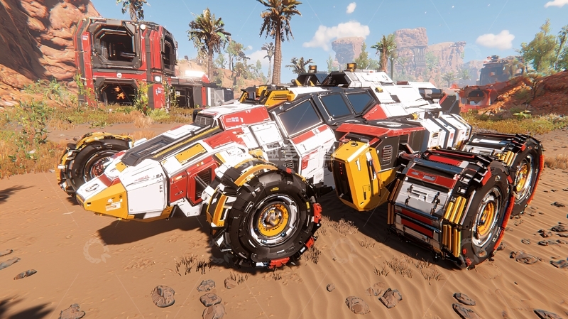 高清大图下载【趣麦麦图】沙漠越野车