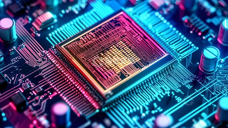 高清大图下载【趣麦麦图】芯片特写