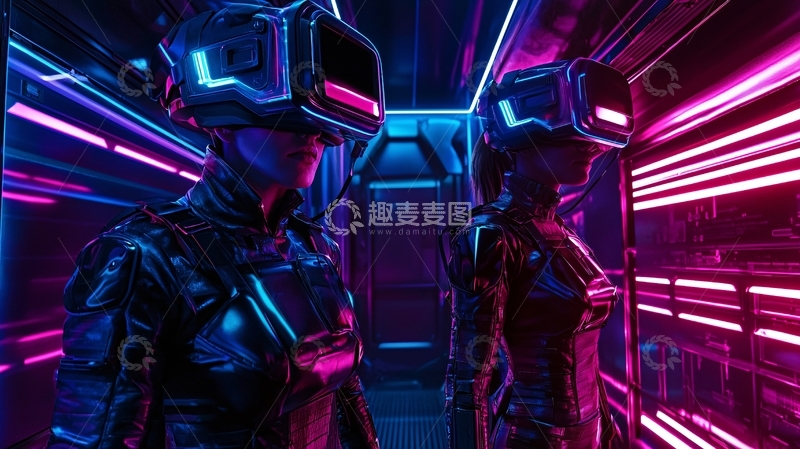 高清大图下载【趣麦麦图】未来科技感