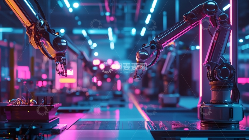 高清大图下载【趣麦麦图】未来工厂