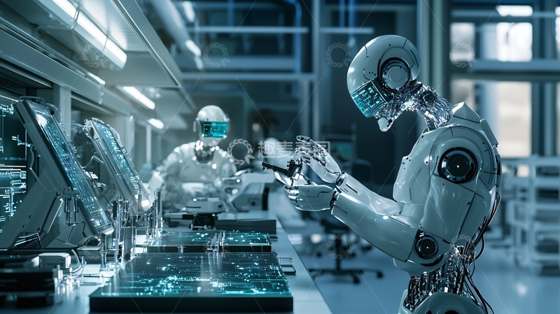 高清大图下载【趣麦麦图】未来科技实验室