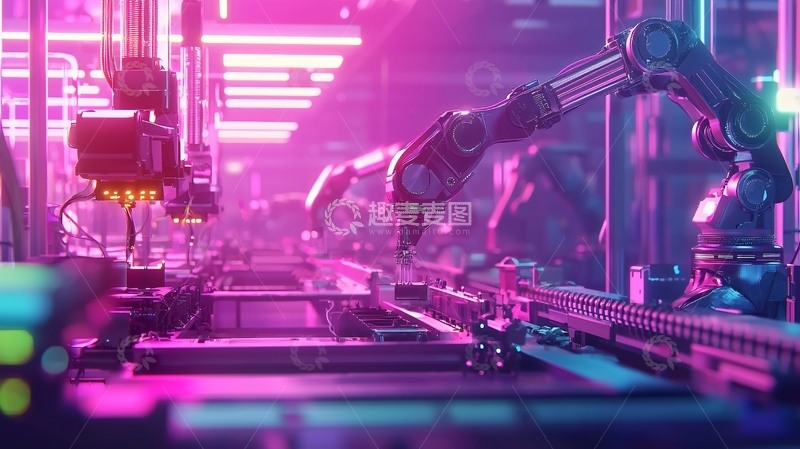 高清大图下载【趣麦麦图】未来工厂