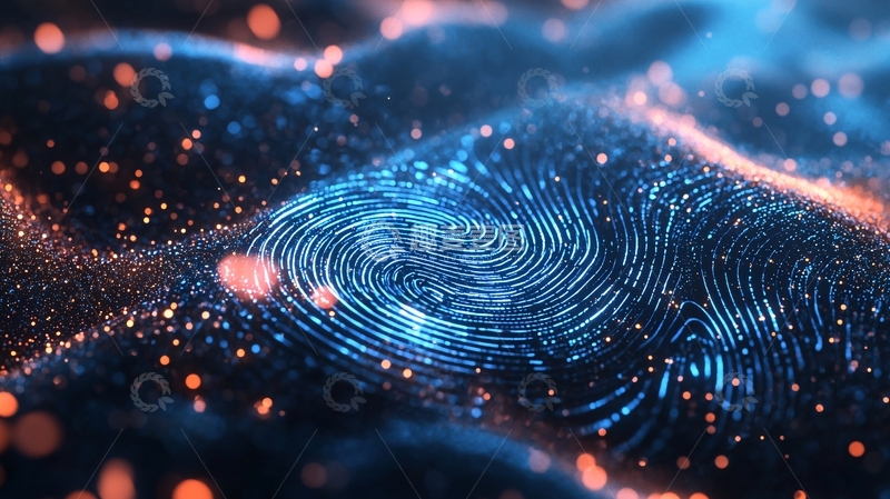 高清大图下载【趣麦麦图】抽象指纹
