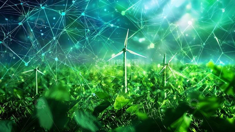 高清大图下载【趣麦麦图】绿色能源