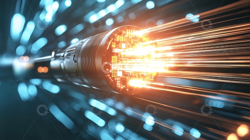 高清大图下载【趣麦麦图】光纤高速网络传输