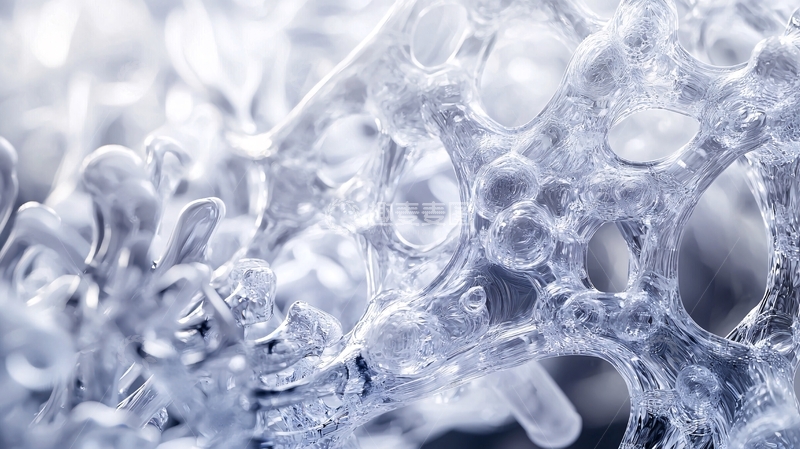 高清大图下载【趣麦麦图】水花四溅的抽象特写