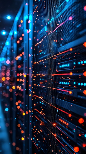 数据中心机房服务器集群