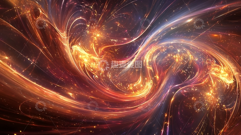 高清大图下载【趣麦麦图】火焰漩涡