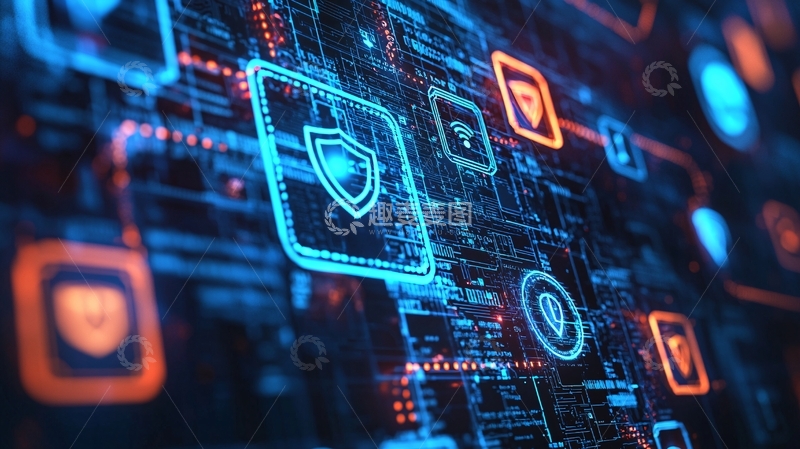 高清大图下载【趣麦麦图】网络安全