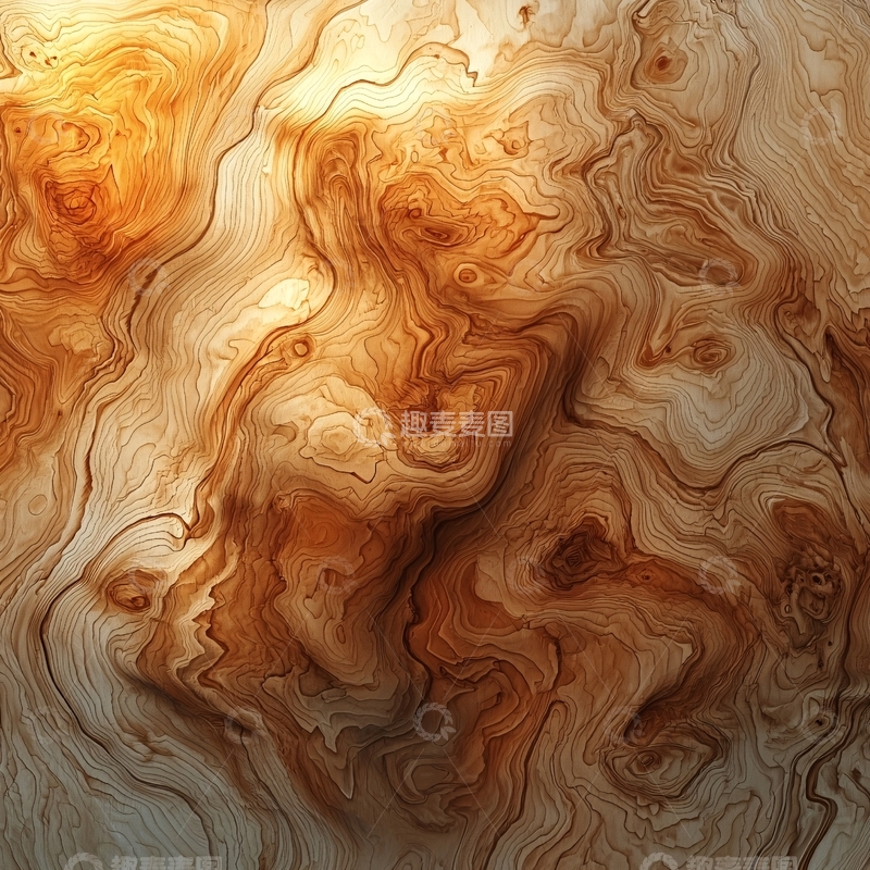 高清大图下载【趣麦麦图】抽象木纹肌理背景