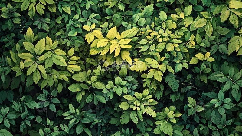 高清大图下载【趣麦麦图】茂盛的绿叶