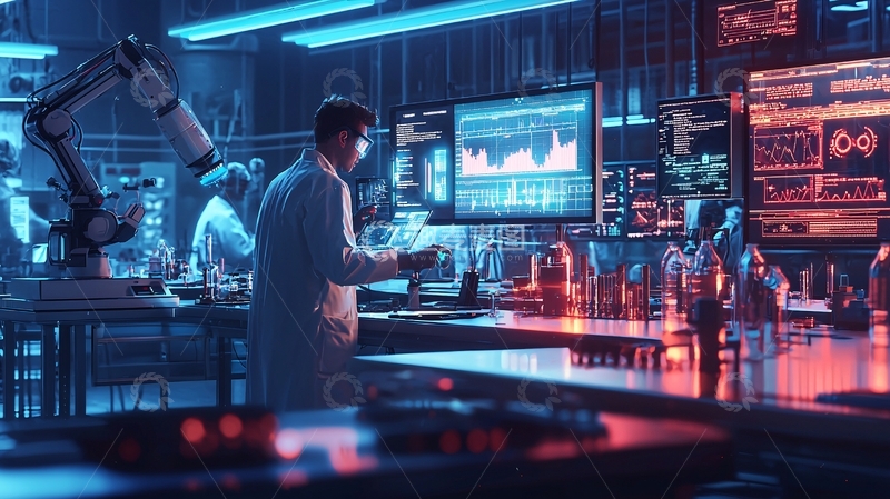 高清大图下载【趣麦麦图】科学家