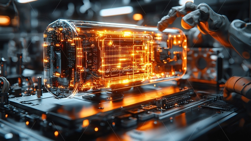 高清大图下载【趣麦麦图】未来科技感电路图