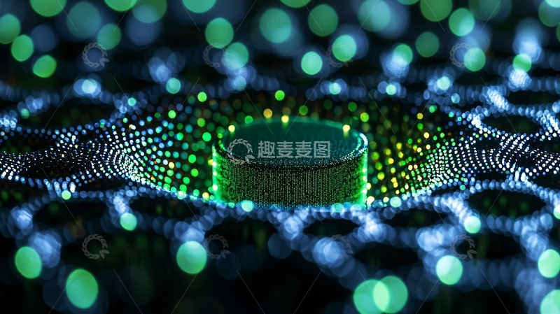 高清大图下载【趣麦麦图】未来科技感圆形平台