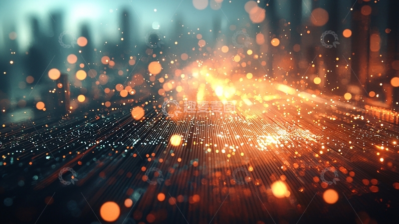 高清大图下载【趣麦麦图】未来都市夜景91