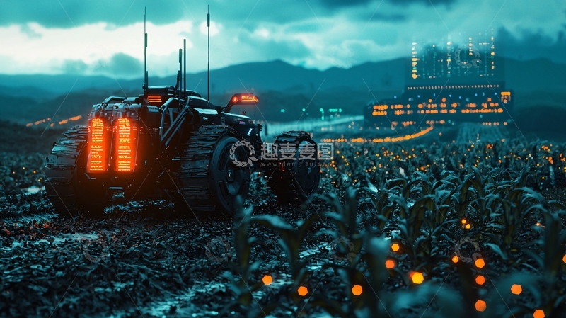 高清大图下载【趣麦麦图】未来科技农场