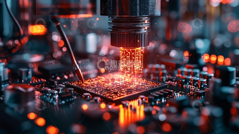 高清大图下载【趣麦麦图】芯片制造过程特写