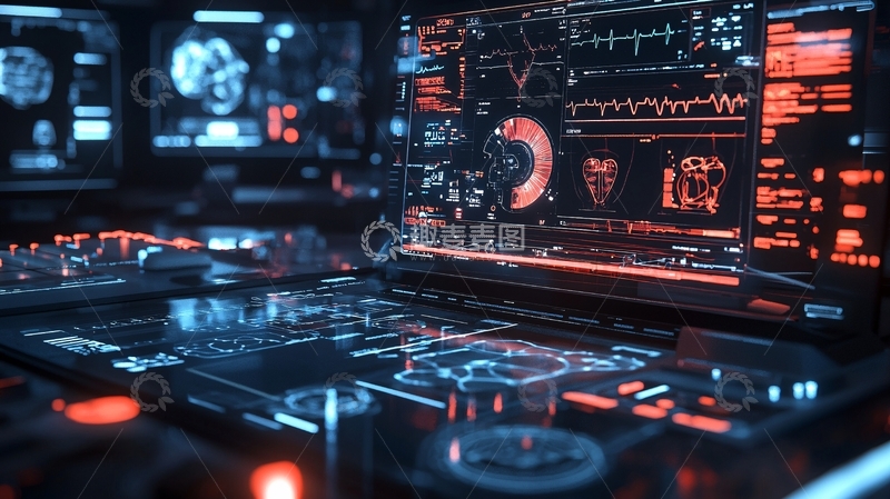 高清大图下载【趣麦麦图】科技感界面